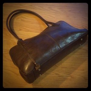 Dark brown HOBO handbag